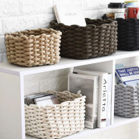 Handmade Storage Basket Kids Toys Desktop Organizer Sundries Storage Box Reusable Laundry Baskets Household Organizador