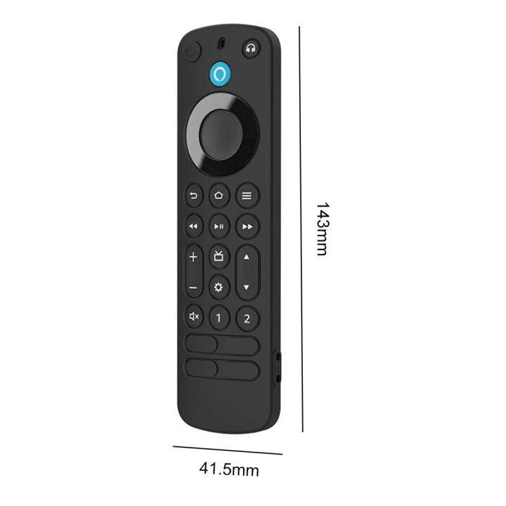 remote-control-cover-protector-silicone-protective-case-shockproof-with-lanyard-accessories-for-amazon-alexa-voice-remote-pro