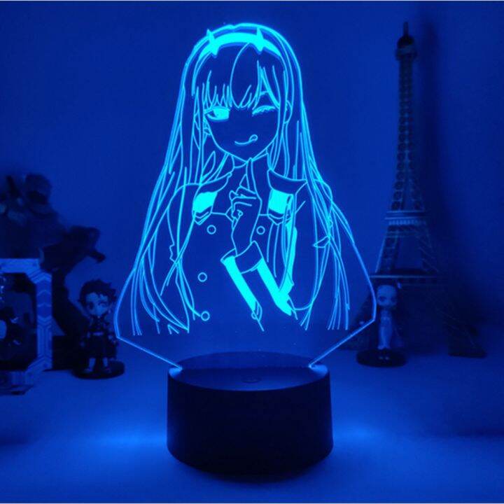 โคมไฟ-cod-3d-darling-in-the-franxx-anime-สองสี-usb-led-7-สีใช้รีโมทควบคุมของขวัญของขวัญ