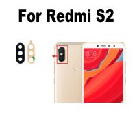 กระจกกล้องด้านหลังใหม่สําหรับ Xiaomi Redmi S2 เลนส์ด้านหลังพร้อมกาวสติกเกอร์กาว M1803E6G M1803E6H M1803E6I