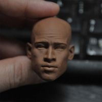 Unpainted 16 Scale Basketball Player Vince Head Sculpt Model For 12 Action Figure Dolls Painting Exercise No.580