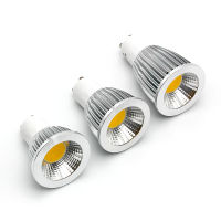 10PCS GU10 Dimmable LED Bulb 9w 12w 15w Light High power COB Spotlight 85-265V warmcool white replace 30w50w70w Halogen Lamp