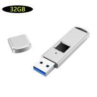 【Big-promotion】 ZOROOM Kercan USB3.0จดจำลายนิ้วมือแฟลชไดร์ฟความปลอดภัยที่เข้ารหัส256GB 128GB 64GB ดิสก์เข้ารหัส32GB