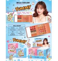 ⚡FLASH SALE⚡♡พร้อมส่ง MC5044 MILA COLOR Yummy Makeup Palatte มิลา คัลเลอร์ เมคอัพ พาเลทแต่งหน้า สวย ครบในตลับเดียว