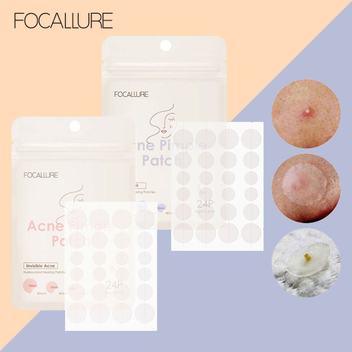 Focallure Invisible Acne Day Night Waterproof Fast Acne Removal Acne Pimple Patch Lazada