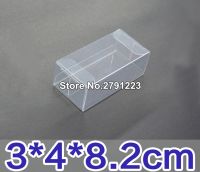 82x40x30mm PVC Clear Toy Car Model Dust Proof Display Protection Box 100PCS