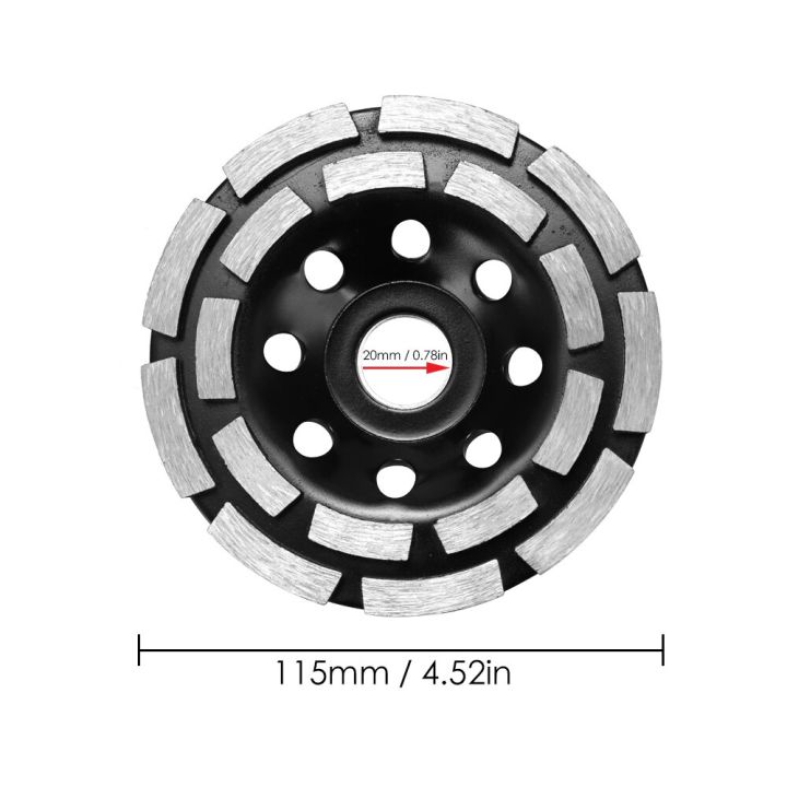 hgestore-ล้อเจียรเพชรเครื่องมือคอนกรีตโลหะล้อเครื่องบดตัดก่ออิฐล้อถ้วยเลื่อย