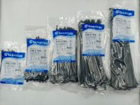 Cable Tie เคเบิ้ลไทร์ สายรัด ขนาด 4", 6", 8", 10",12" สีดำ Giantlok