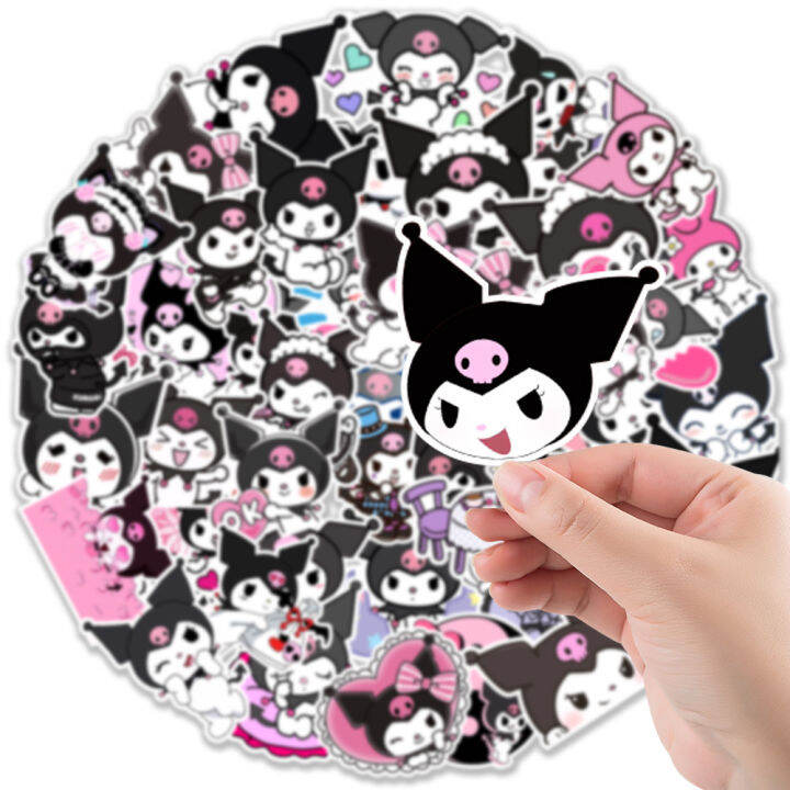 muya-50pcs-kuromi-stickers-cute-stickers-waterproof-graffiti-vinyl-stickers-for-laptop