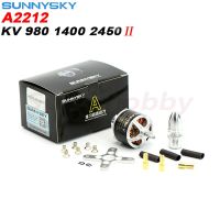 Sunnysky A2212 II 1400KV 980KV 2450KV มอเตอร์ไร้แปรง3มม. Albero Adatto ต่อแบตเตอรี่2 ~ 3S Droni Multirotore A Quattro Ad Fissa