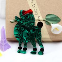 Acrylic Animal Pin Badge Brooches Resin Animal Pin Badge Brooches - Lovely Brooch - Aliexpress