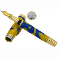 DIY Gold Large Jr Gentleman Fountain Pen Kits RZ-FP50#N-G  Pens