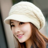 【YD】 Knitted Hat Hats for Ladies Beanie Skullies CAPS Bonnet SnapBack Warm Wool sombrero mujer