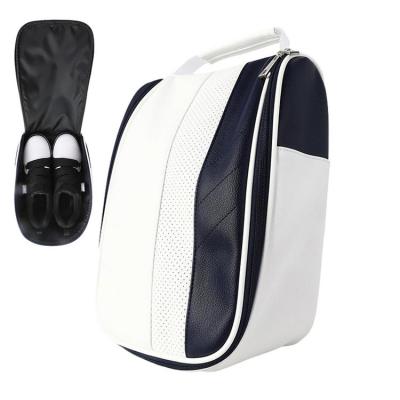 Golf Shoes Carry Bag Breathable Zippered Shoes Carrier Case Sport Shoes Bag Golf Accessories For Cycling Golf Traveling Gym Dancing accepted