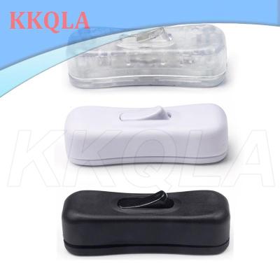 QKKQLA 304 led Dimmer Light Switch cable connector AC Power Adapter Push Button on off control Interruptor Home table/Desk led Lamp
