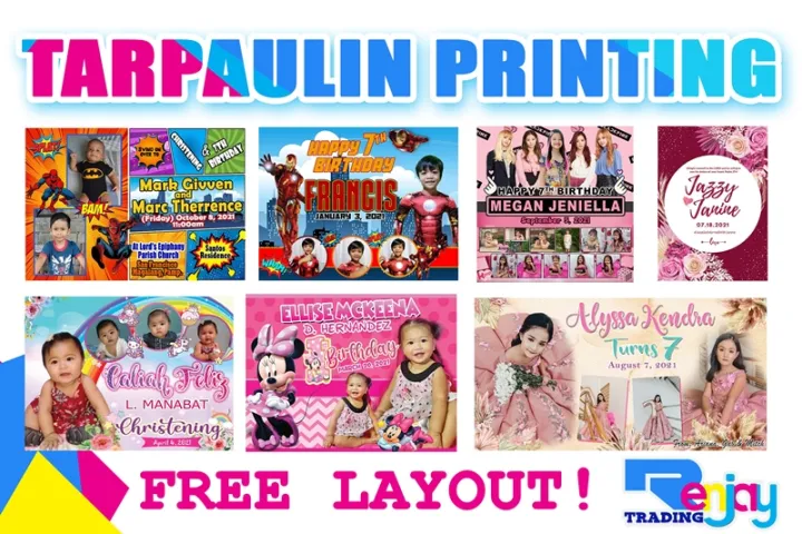 Tarpaulin Printing with FREE Layout Makapal 13oz | Lazada PH