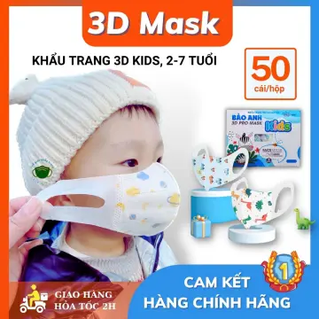 Những đặc điểm nổi bật của khẩu trang 3D Mask trẻ em là gì?
