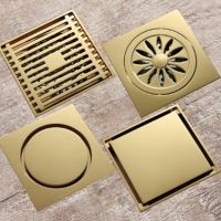 【hot】！ 4 Inch Insert Drains Invisible Shower Floor Drain /Bathroom Balcony Use Material Drainage