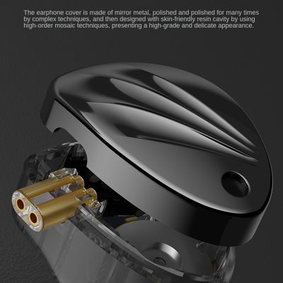 Krila New In-Ear HIFI Headphones Electrostatic Hybrid Technology Wired Headphones Adjustable Headphones Live Headphones