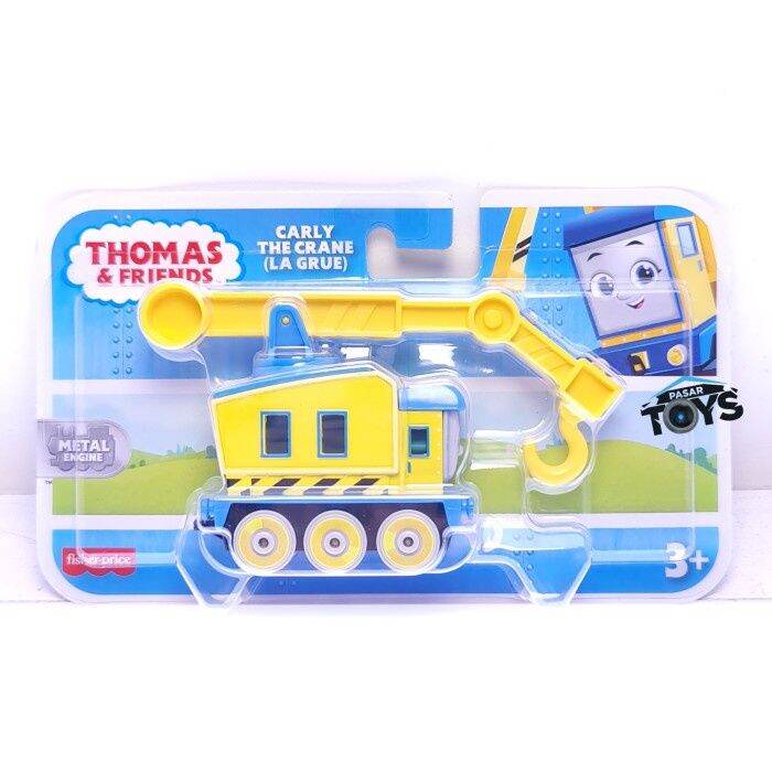 FisherPrice Thomas & Friends Carly The Crane Push Along Metal Engine