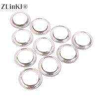 10pairs Eyelet Curtain Rings Curtain Grommet Top Silvery Metal Ring Header Curtain Accessories 4cm inner diameter