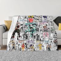 [High-end blanket] My Hero Academia ผ้าห่มปูเตียงกลางแจ้ง,ผ้าห่มผ้าสักหลาดอ่อนลายการ์ตูนระบายอากาศได้ดีนุ่มพิเศษ