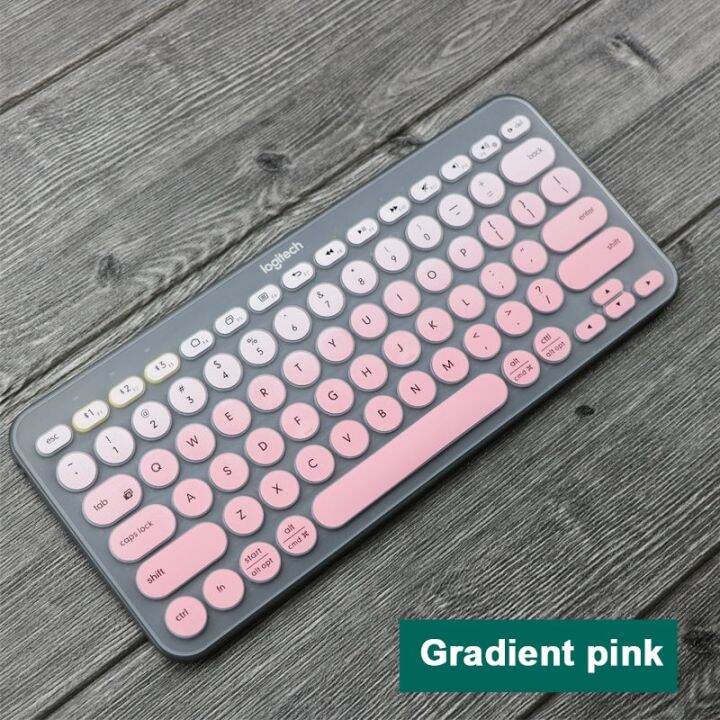 besegad-colorful-laptop-silicone-keyboard-cover-skin-sticker-protector-protective-case-for-logitech-k380-bluetooth-keyboard-keyboard-accessories