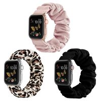 Tali jam tangan untuk Apple Watch tali pengikat 44mm 40mm 42mm 41mm 38mm 45mm 49mm Ultra nilon Solo gelang iWatch Wanita 8 7 6 5 4 SE