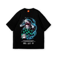 ราคาถูกเสื้อยืด พิมพ์ลายอนิเมะ Demon SLAYER DROP 29mcS-5XL