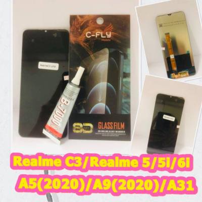 ส่งนะคชุดหน้าจอ LCD + ทัชสกรีน OPPO 31 /Realme  C3/Realme 5/5i /6i /A5 2020 / A9 2020 แท้  แถมฟีมล์กระจกกันรอย +กาวติดหน้าจอ สินค้ามีของพร้อมะ