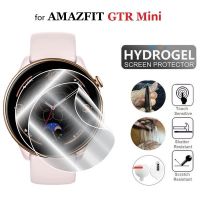 ✟﹍ 10PCS TPU Hydrogel Soft Screen Protector for Amazfit GTR Mini Round Smart Watch HD Clear Anti-Strach Protective Film