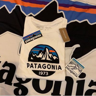 Spot Patagonia Patagonia เสื้อยืดคลาสสิกแขนสั้นสําหรับผู้ชายและผู้หญิง