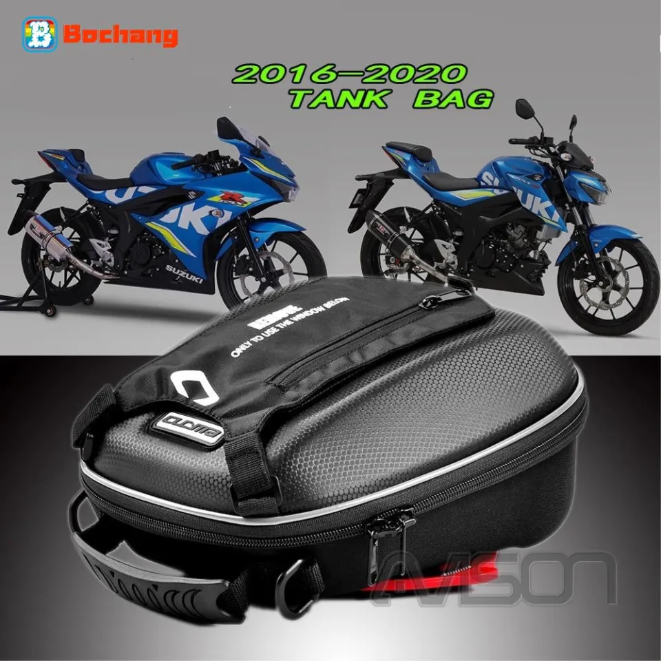 For Gixxer SF 250 2020-2021 GIXXER250 Tank Bag Navigation Bags Waterproof  Motorcycle Side Bag with The Flange Full Set - AliExpress