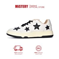 ∏♠▤ MISTERY รองเท้าผ้าใบผู้หญิง รุ่น NIGHT สีเบจ（MIS-854）