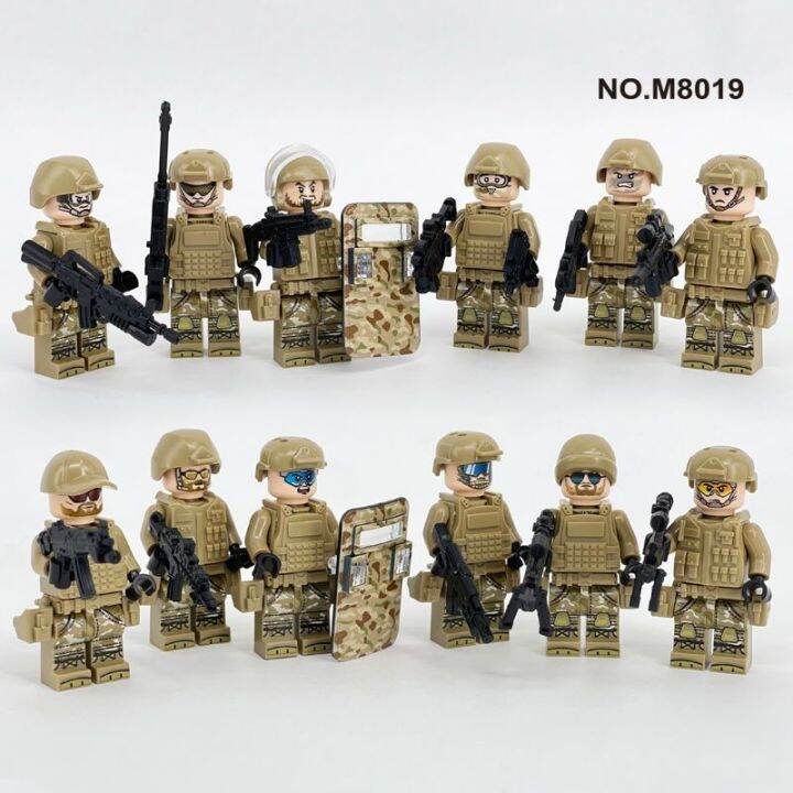 MOC is compatible with Lego small particle toys military anti-terrorist ...