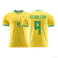 Top-quality SY3 2022-2023 World Cup Brazil Home Away Jersey Richarlison Football Tshirt Soccer Tee Player Version YS3