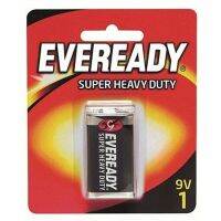 ถ่านคาร์บอนซิงค์ Eveready 1222 9 โวลต์ ( จำนวน 1 ก้อน )