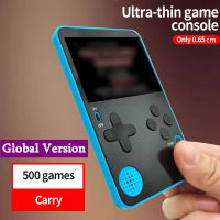 DATA FROG Portable Ultra Thin 6.5Mm Handheld Game Players Built-In 500 FC Games Mini R Gaming Console เล่นได้บนเครื่องบิน