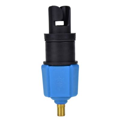 ：“{—— Car Pump Inflatable Bed Pool Row Adapter Inflatable Rowing Boat Air Valve Adaptor Board Stand Up Paddle Kayak Surfing Accessory