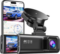 REDTIGER Dash Cam for Cars,4K UHD 2160P Car Camera Front, Wi-Fi GPS,3.18" LCD Screen,Night Vision,170° Wide Angle,WDR,G-Sensor,24H Parking Monitor, Support 256GB Max