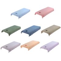 Beauty Salon Makeup Cosmetic SPA Reusable Washable Cotton Acupuncture Massage Table Bed Pad Cover Sheet