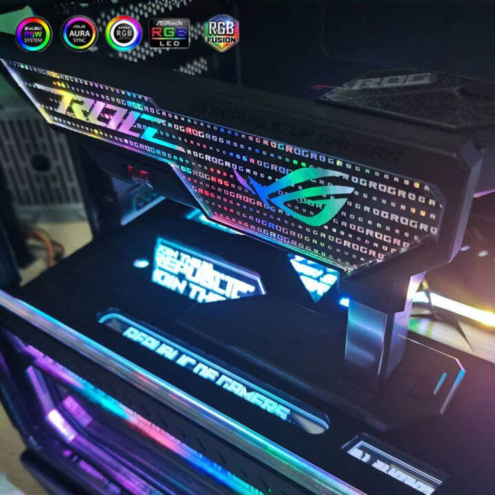 ASUS ROG Herculx XH01 Graphics Card Holder ที่ค้ำการ์ดจอ RGB Aura Sync