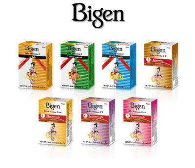 ส่งฟรี !! Bigen Hair coloring บีเง็น เปลี่ยนสีผมชนิดผง ย้อมผมเลือกได้หลายสี ปริมาณ(6กรัม)