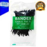 สายรัดอเนกประสงค์ 4 นิ้ว 100 เส้น เข็มขัดรัดสายไฟ  Bandex สายรัดวัสดุอุปกรณ์ เคเบิ้ลไท หนวดกุ้ง