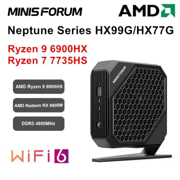 Win11 AMD Ryzen 9 Mini Gaming PC 6900HX R7 6800H DDR5 M.2 PCIE4.0