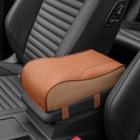 Copertura Del Bracciolo Auto In Vera Pelle Console Centale Bracciolo Del Sedle Automatico Scatola Imbottura Cino Di Protezione Upper La Mano