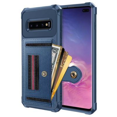 สำหรับ Samsung Galaxy S10 ZM06กระเป๋าใส่บัตร TPU + เคสโทรศัพท์หนัง