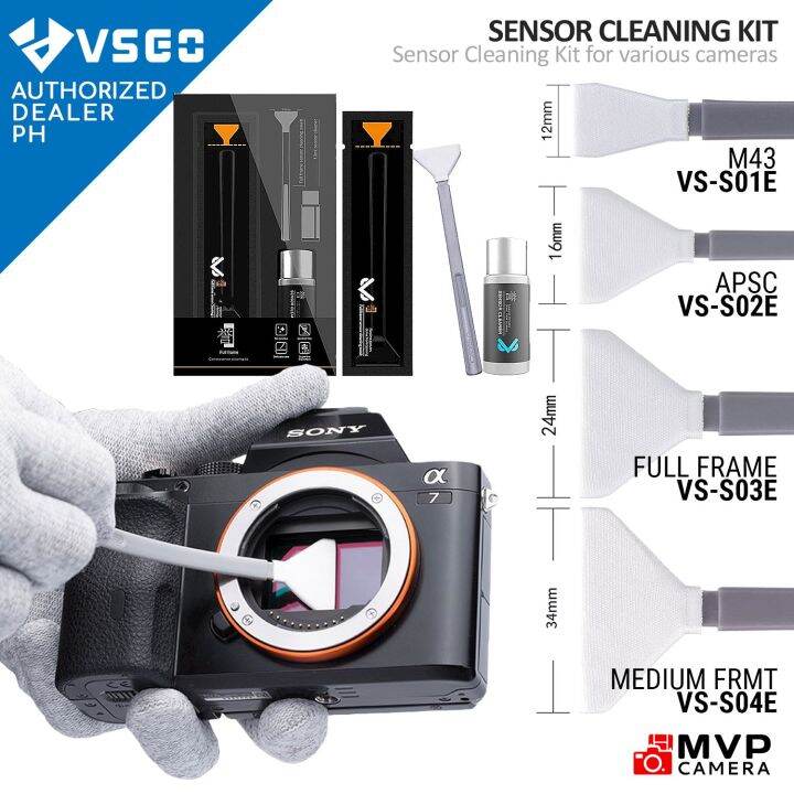 camera sensor cleaning solution