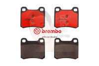 P50 013C ผ้าเบรก-R-แท้ BREMBO รุ่น Ceramic : BENZ C-Class (W202) 180 200 220 93-01 การันตีคุณภาพมาตรฐานโดย " เครอป อะไหล่ยนต์"