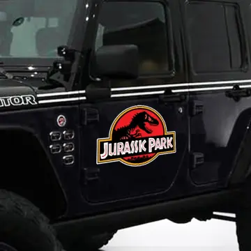 Jurassic park deals sticker for jeep